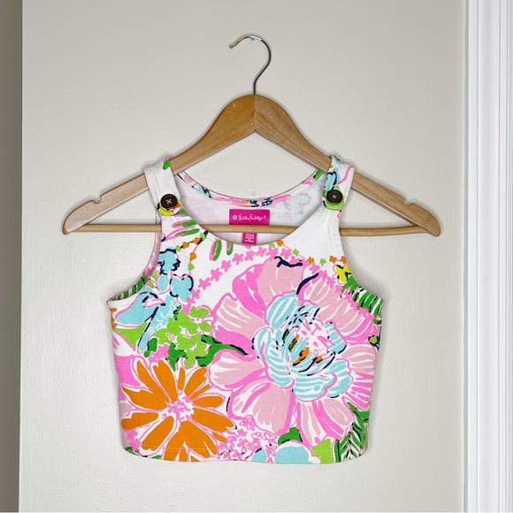 Lilly Pulitzer for Target Other - Lilly Pulitzer x Target Girl’s Floral Crop Tank